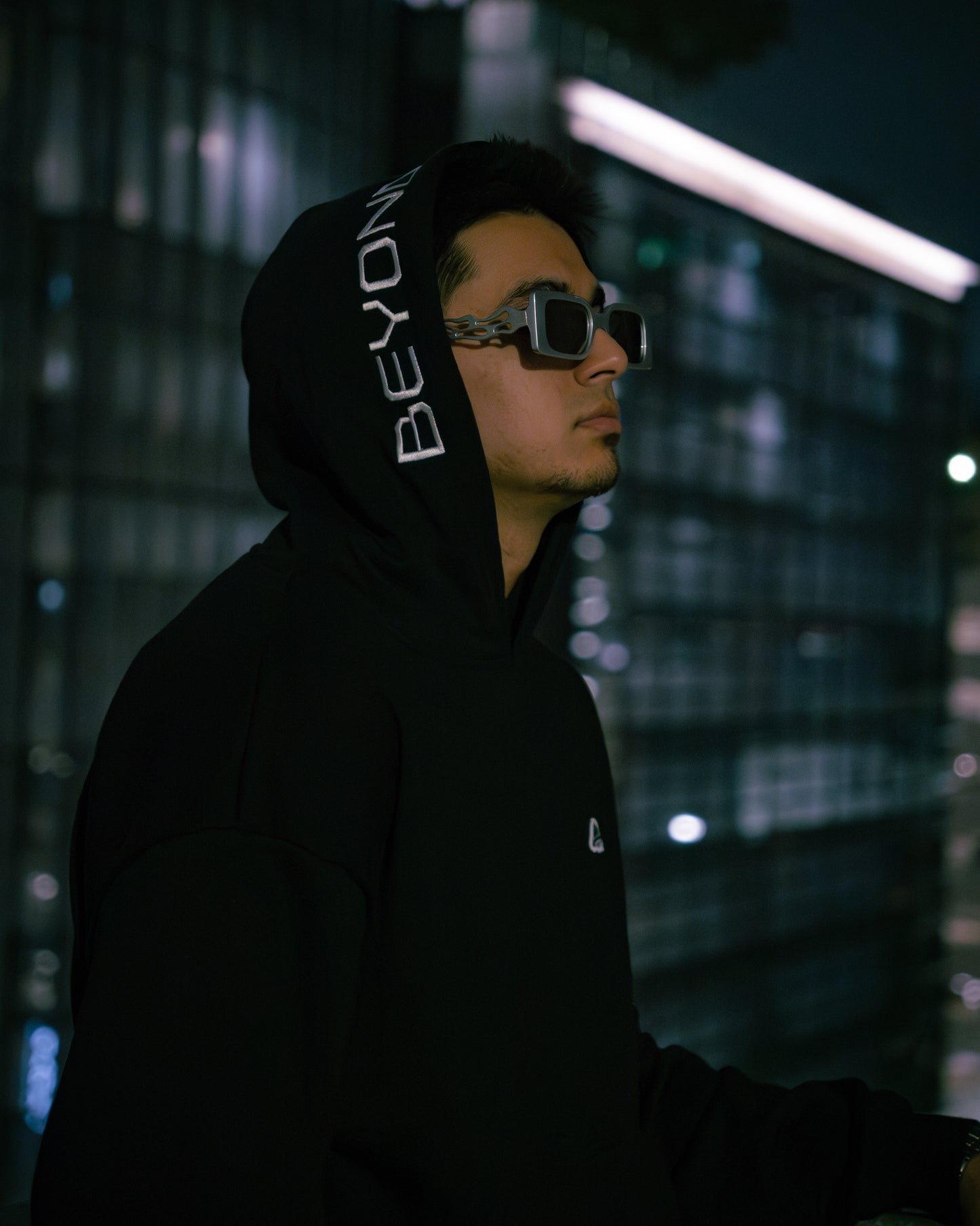 Shadow Black - Beyond The Blur Hoodie